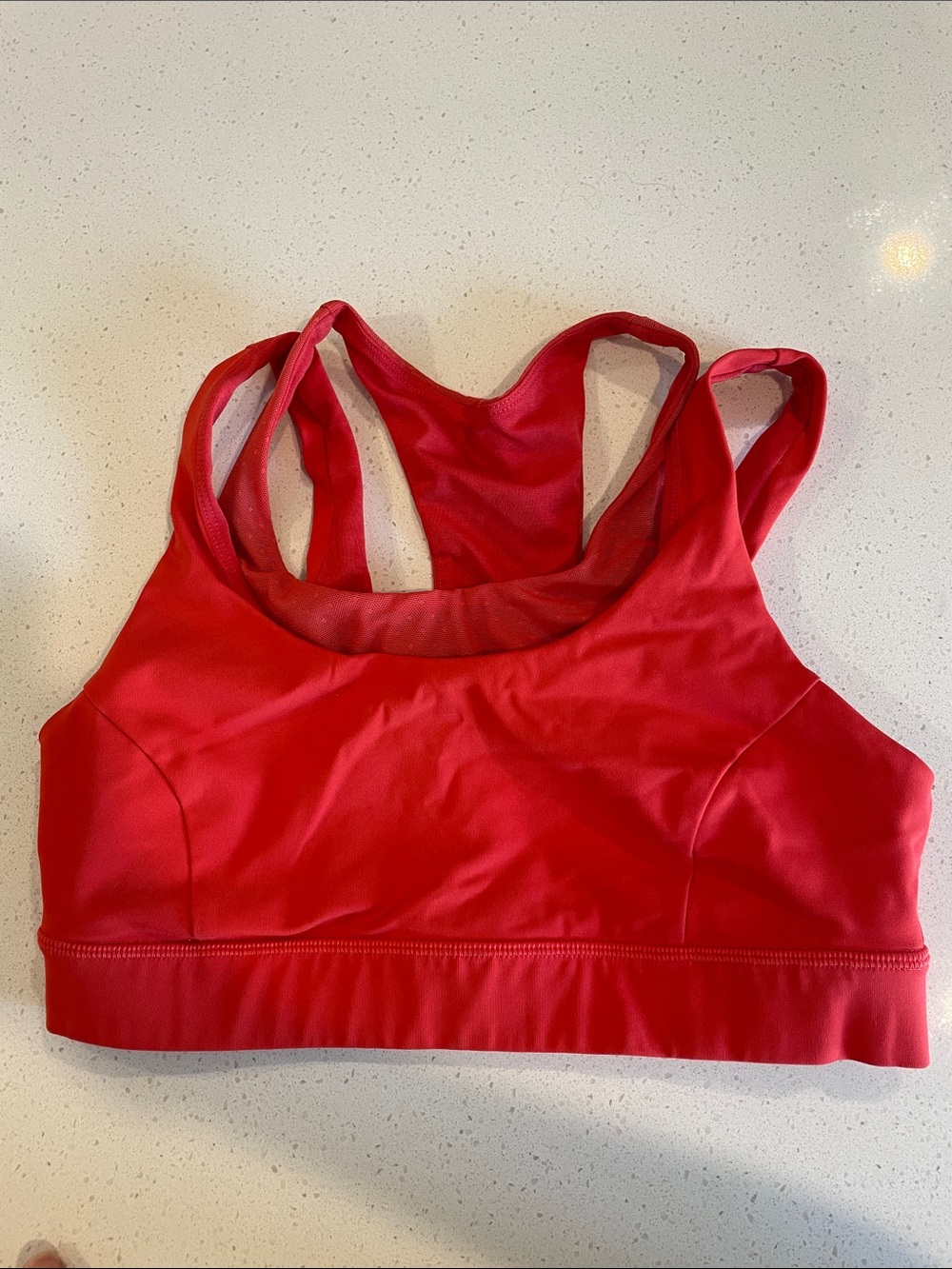 LULULEMON Women's Red/Orange Racerback Sports Bra